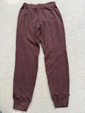 NWOT Abercrombie & Fitch Soft A&F Essentials Brown Joggers Sz S